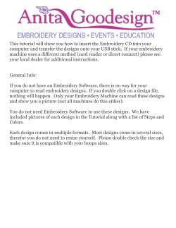 General Info - Anita Goodesign