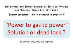 Power-to-gas-to-powe.. - Science for Energy Scenarios
