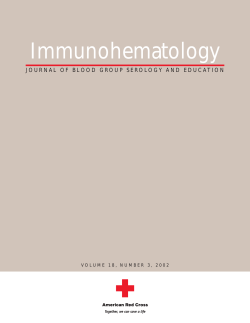 Immuno 18_3_04 - American Red Cross