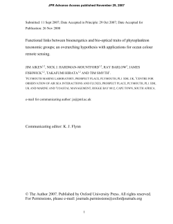 Functional links between bioenergetics and bio