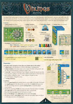 Preparation &bull; 1 player base as his homeland. It serves as the