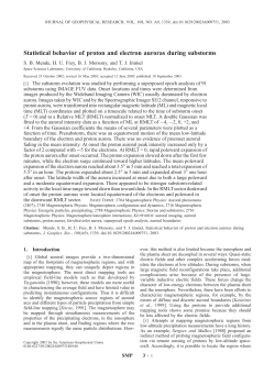 Statistical behavior of proton and electron auroras during substorms