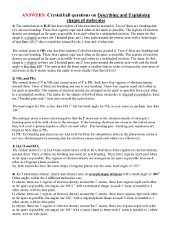 ANSWERS: Crystal ball questions on Describing