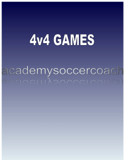 4v4 Games - Slidell Youth Soccer Club