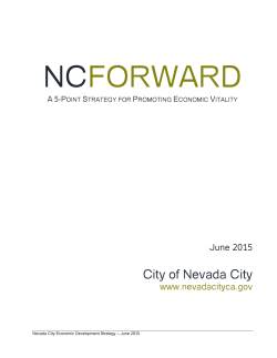 NCFORWARD - City of Nevada City