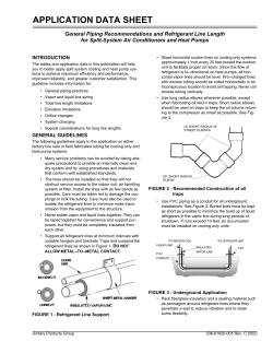 APPLICATION DATA SHEET