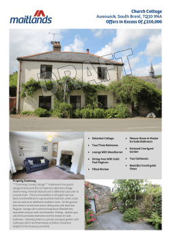 Church Cottage Avonwick, South Brent, TQ10 9NA