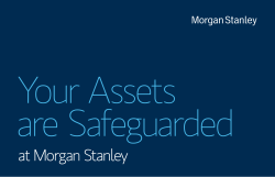at Morgan Stanley - Morgan Stanley Online