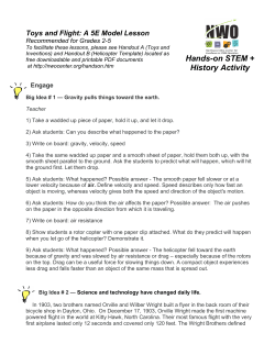 Activity Toys and Flight 2