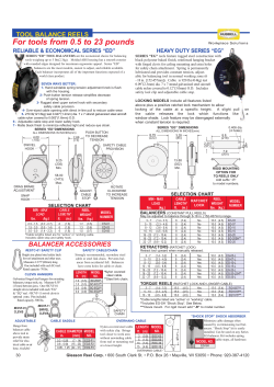 For tools from 0.5 to 23 pounds