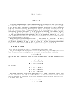 Rigid Bodies - USU physics