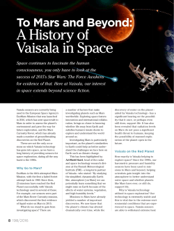 To Mars and Beyond: A History of Vaisala in Space