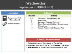 Formalist Criticism - jhampton.pbworks.com.