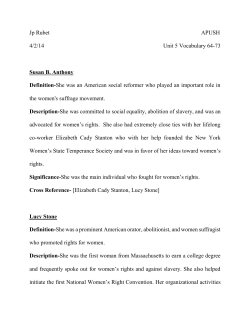 Jp Rubet APUSH 4/2/14 Unit 5 Vocabulary 64