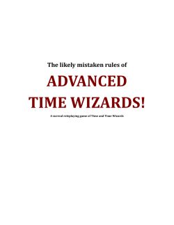 advanced time wizards!