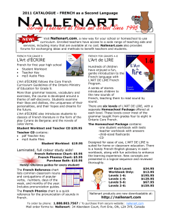 L`Art de LIRE L`Art d`&Eacute;CRIRE NEW!