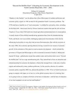 dissertation prospectus  - Sites@Duke