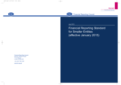 FRSSE - Financial Reporting Council