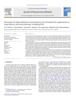 Electrodes for high-definition transcutaneous DC