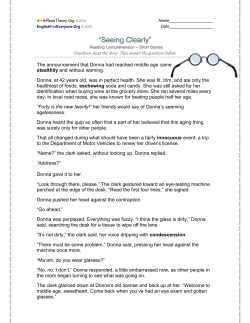 Seeing Clearly - English for Everyone