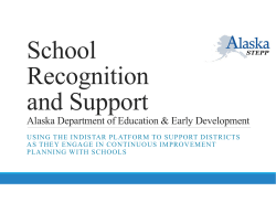 Alaska School Rec and Support