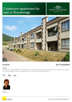 2 bedroom apartment for sale in Stonehenge