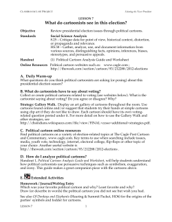 What do cartoonists see in this election?