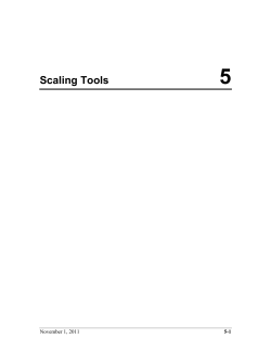 Scaling Tools - Province of British Columbia