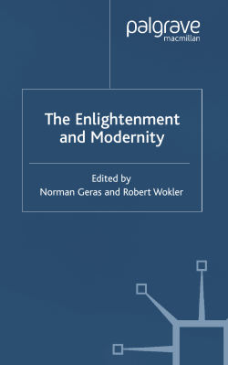The Enlightenment and Modernity