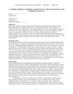 Abstract - Journal of Student Scholarhip