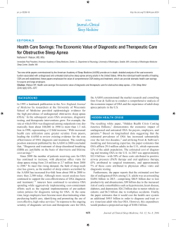 Journal of Clinical Sleep Medicine | Volume 12, Number 8 | August