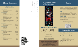 Music Brochure 2015-16 - Church of the Atonement!