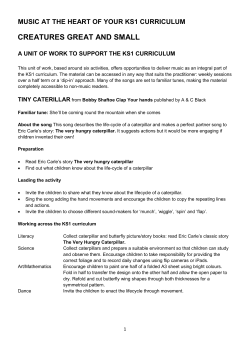 K1 Music Making Resource: Creatures Great and