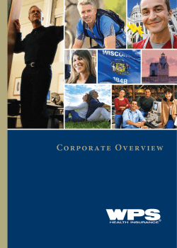 Corporate Overview - Arise Health Plan