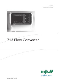 713 Flow Converter
