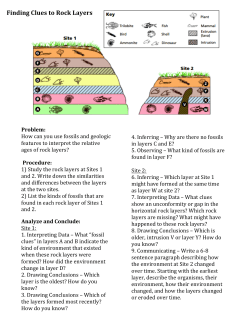 Finding Clues to Rock Layers