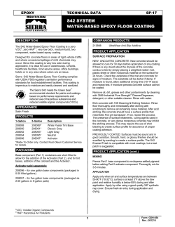 s42 system water-based epoxy floor coating - Rust