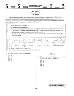 section 5 - Gordon State College