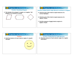 Geometry Chapter 6 Review