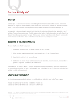 Factor Analysis1