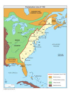 Proclamation Line of 1763