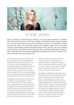 English - Vivie Ann