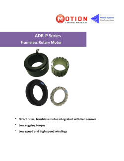 ADR-P Series - Motion Control Products