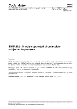 SSNA302- Simply supported circular plate penny[...]