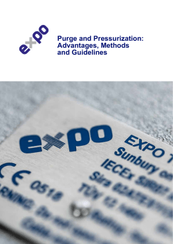 Purge and Pressurization