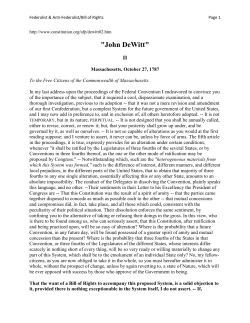 John DeWitt - Vita Education