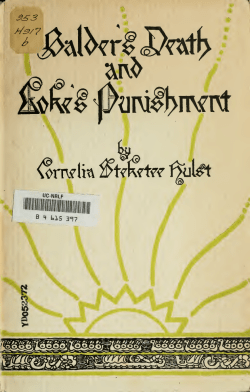 Balder`s Death and Loke`s Punishment (1918)