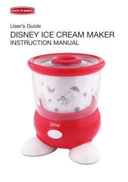 Disney Ice Cream Maker