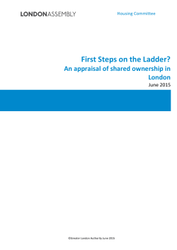 First Steps on the Ladder?