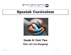 Unit 2 - Paterson Public Schools